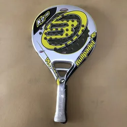 New Bull Carbon Fiber palas de padel Padel Head Tennis Racket Beach Racquet Soft EVA Face Men Tennis Padel With Cover Handgule