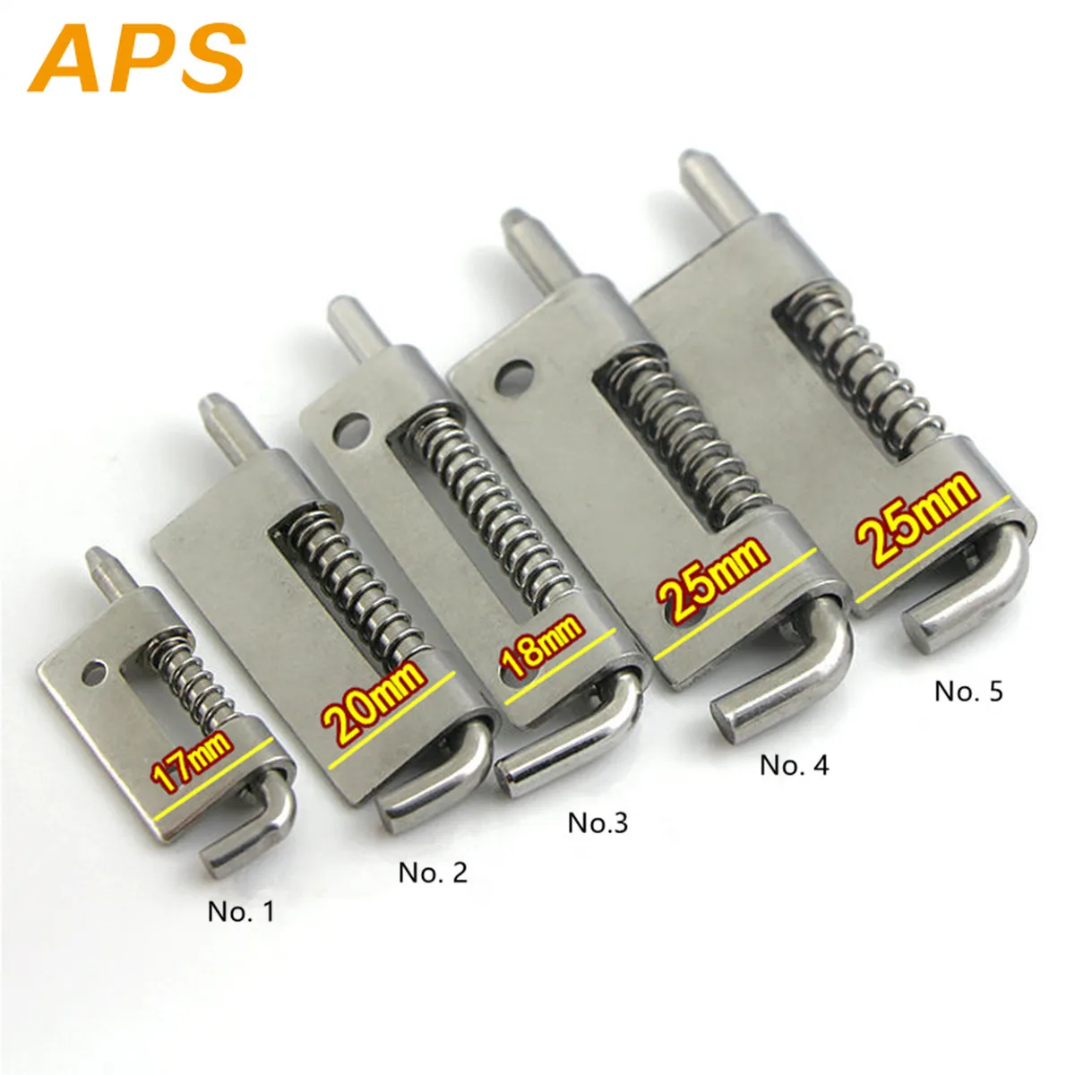 

Stainless Steel 304 Spring Hinge Industrial Cabinet Flat Welding CL Distribution Cabinet Spring Bolt Hardware