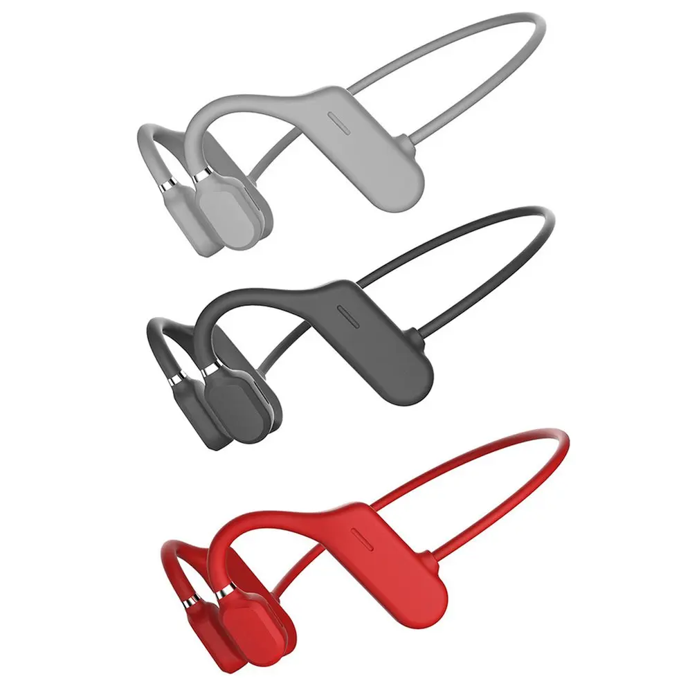 Bluetooth 5 0 Wireless Headphones Bone Conduction Earphone Outdoor Sports Headset with Microphone Handsfree Headsets
