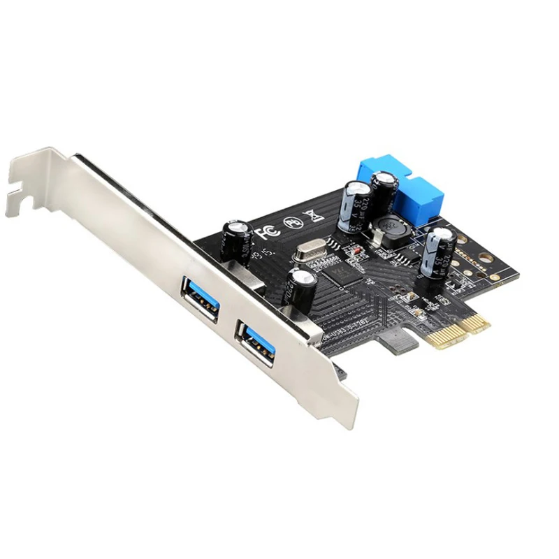 

Карта расширения USB 3,0 для рабочего стола PCIE на 2 порта USB 3,0