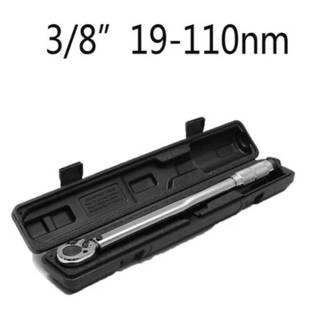

3/8 Torque Wrench Socket Professional Drive Click Type Ratcheting Hand Tool