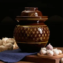 Утолщенная керамическая банка для маринования домашние ночные пятна маринованная квашеная капуста редиска контейнер маринованная банка герметичные бутылки для хранения пищевых продуктов