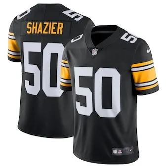 Мужчины Питтсбург Бен роэтлисбергер Antonio коричневый T.J. Watt JuJu Smith-Schuster Black Alternate Vapor Untouchable Limited Jersey - Цвет: Белый