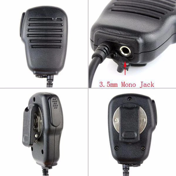 MD Mic-25 Walkie Talkie Parts Frosted Shell PTT Handheld Speaker MIC For MIDLAND Radio G6/G7/G8/G9 GXT550 GXT650 LXT80/LXT110