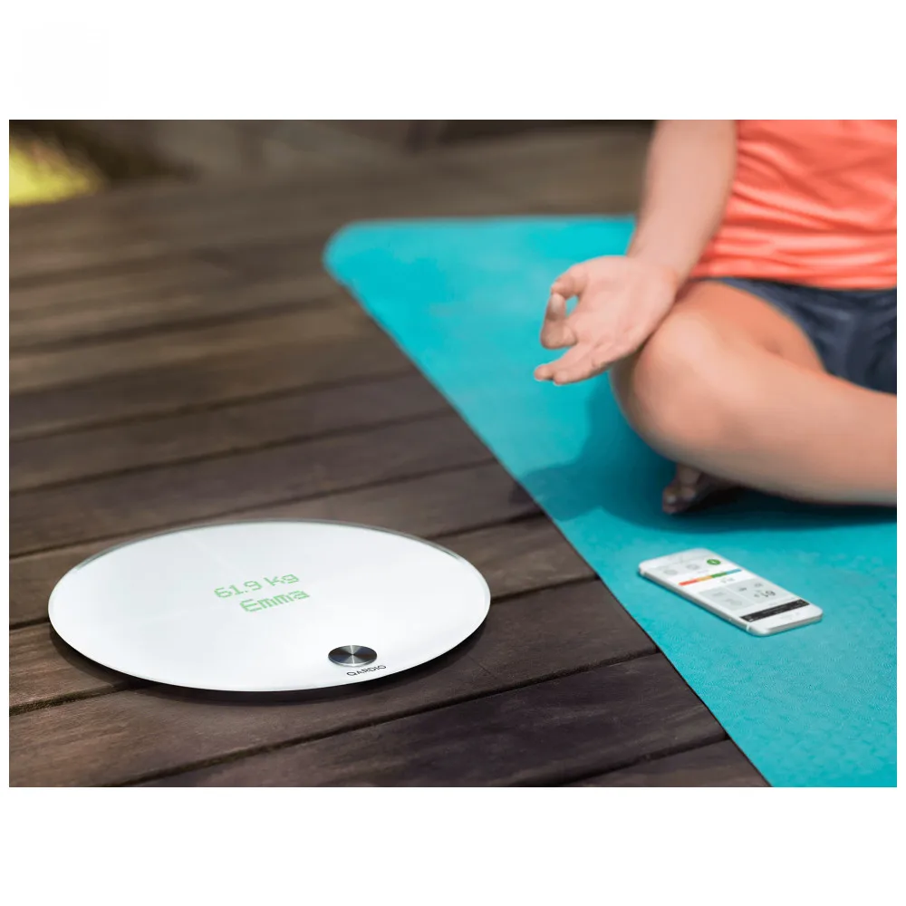 Цифровые весы QardioBase Wireless Smart Scale B100-IOW,белый