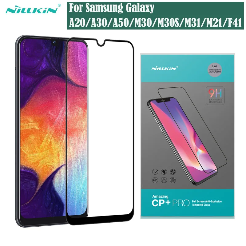 Защитное стекло Nillkin для Samsung Galaxy F41 A50 A20 A30 M30 M30S M31 M21 | Мобильные телефоны и