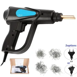 1 Kit 70W d'agrafeuse à chaud pour plastique, équipement de Machine à souder le pare chocs de voiture, Kit de pièces de réparation, fournitures de soudage, accessoires 
