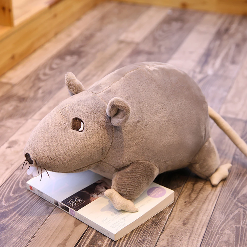 Имитация плюшевой игрушки 3D мышь крыса животное мягкая плюшевая кукла игрушка Диван диван домашний Декор подарок на год