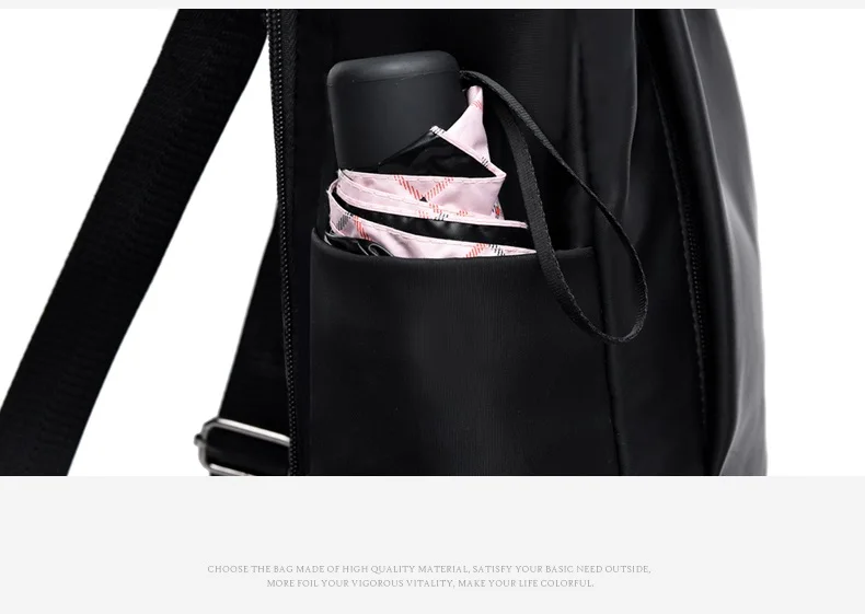 Бренд Противоугонный Оксфорд рюкзак женская дизайнерская сумка Подростковая девочка повседневная дикая Водонепроницаемая женский