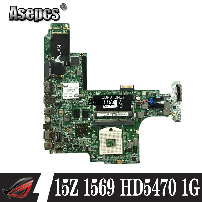 

For Dell Studio 15z 1569 laptop DARM6CMBAC0 RVHJX 0RVHJX HM57 HD5470 1G Discrete graphics motherboard