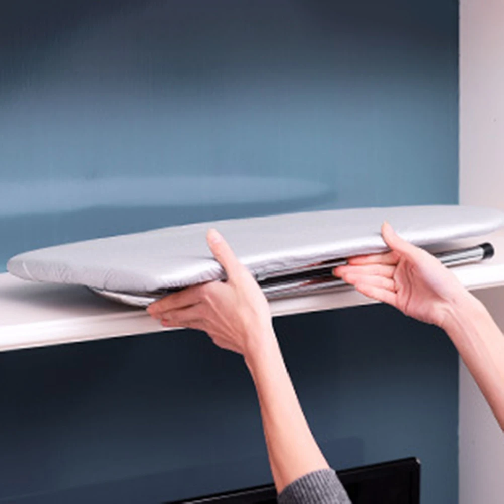  Deluxe Ironing Board Home Multifunctional Ironing Board with Adjustable Height Folding Desktop Iron