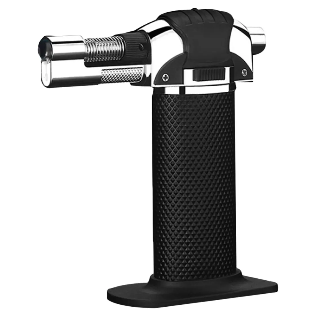 

Gas Adjustable Flame Butane Micro Torch Refillable Gas Cigar Lighter Ignition Blow Torch Outdoor Barbecue BBQ Soldering Torch