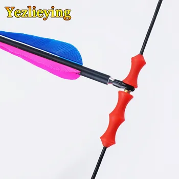 

1pcs Bow string Finger Saver Tab Silicon Release Glove Guard Archery Bow Recurve Bow