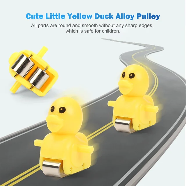 Baby Education Toy Car Adventure Game Track Toy Manual Rail Train Toy Electric Duck Table Game Puzzles Toys or Children Gifts 4