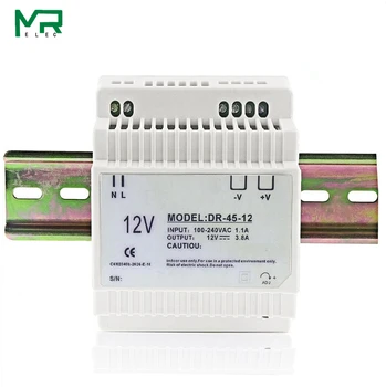 

DR-45-12 100~240V AC 45W switching power supply 12V 3.9A DR-45-12 DR-45-24
