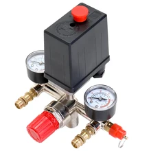 125 PSI 12 Bar Small Air Compressor Pressure Switch Control Adjustable Regulator Valve Instrument