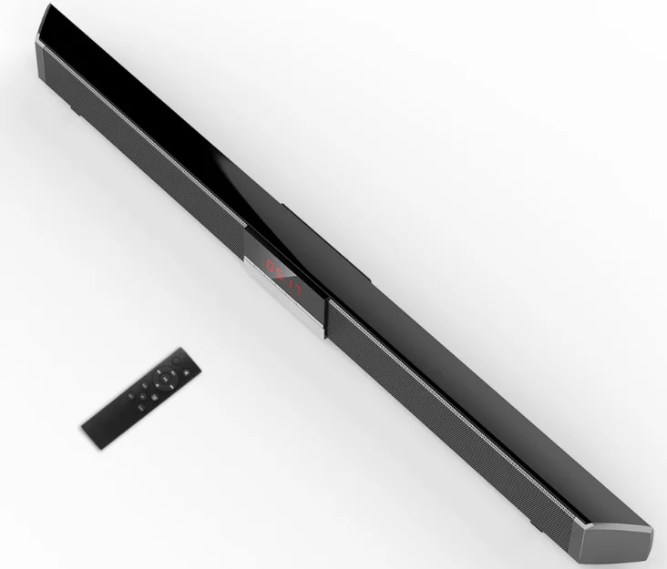 Домашний кинотеатр wless Bluetooth 5,0 колонки 40 Вт Саундбар ТВ с пультом дистанционного управления Aux-In коаксиальный Оптический сабвуфер колонки