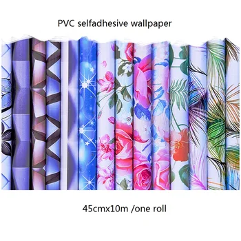 

Thicken Self Adhesive Wallpaper for Bedroom Desk Cupboard Bathroom Decor Oil-proof PVC Wall Sticker Peel and Stick Wallpapers