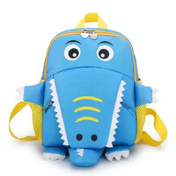 

Girls Kids Backpack Schoolbag Rucksack Bookbags Cute Crocodile Student Daypack