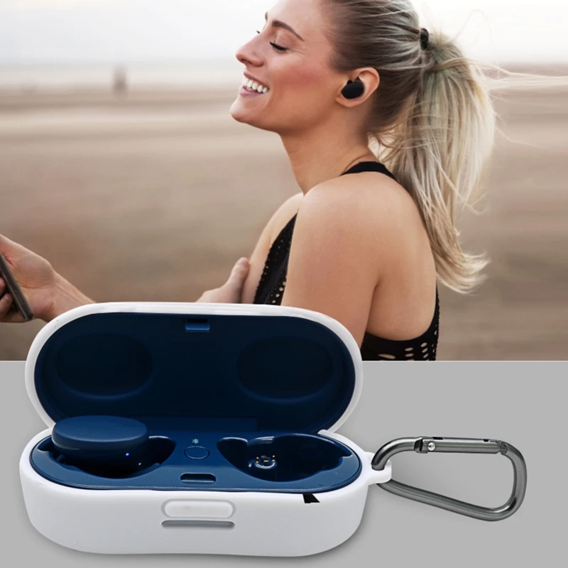 

Anti-fall Washable Silicone Protective Cover Shell Earphone Case Shell for B-ose Sport Earbuds Wireless Bluetooth Earphones