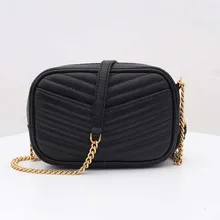 Роскошный стиль модная кожаная женская сумка роскошный фирменный дизайн женская сумка на цепочке