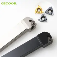 10 pces 16er ag55 ag60 + 1 ser1212h16 sel1212h16 rosqueamento torneamento toolholder torno cnc cortador de corte inserções de carboneto conjuntos