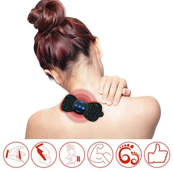 

Portable Mini Electric Back Neck Shoulder Body Massager Cervical Massage Waist Arm Legs Massage Relaxation