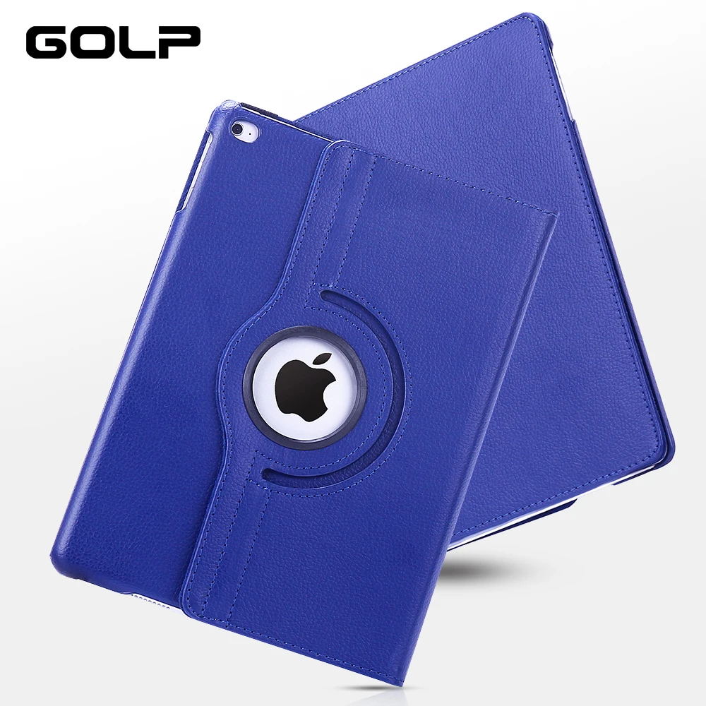 Чехол для iPad Air, чехол GOLP из искусственной кожи с откидной крышкой Smart Cover для iPad 9,7, чехол-подставка для iPad air 2 1