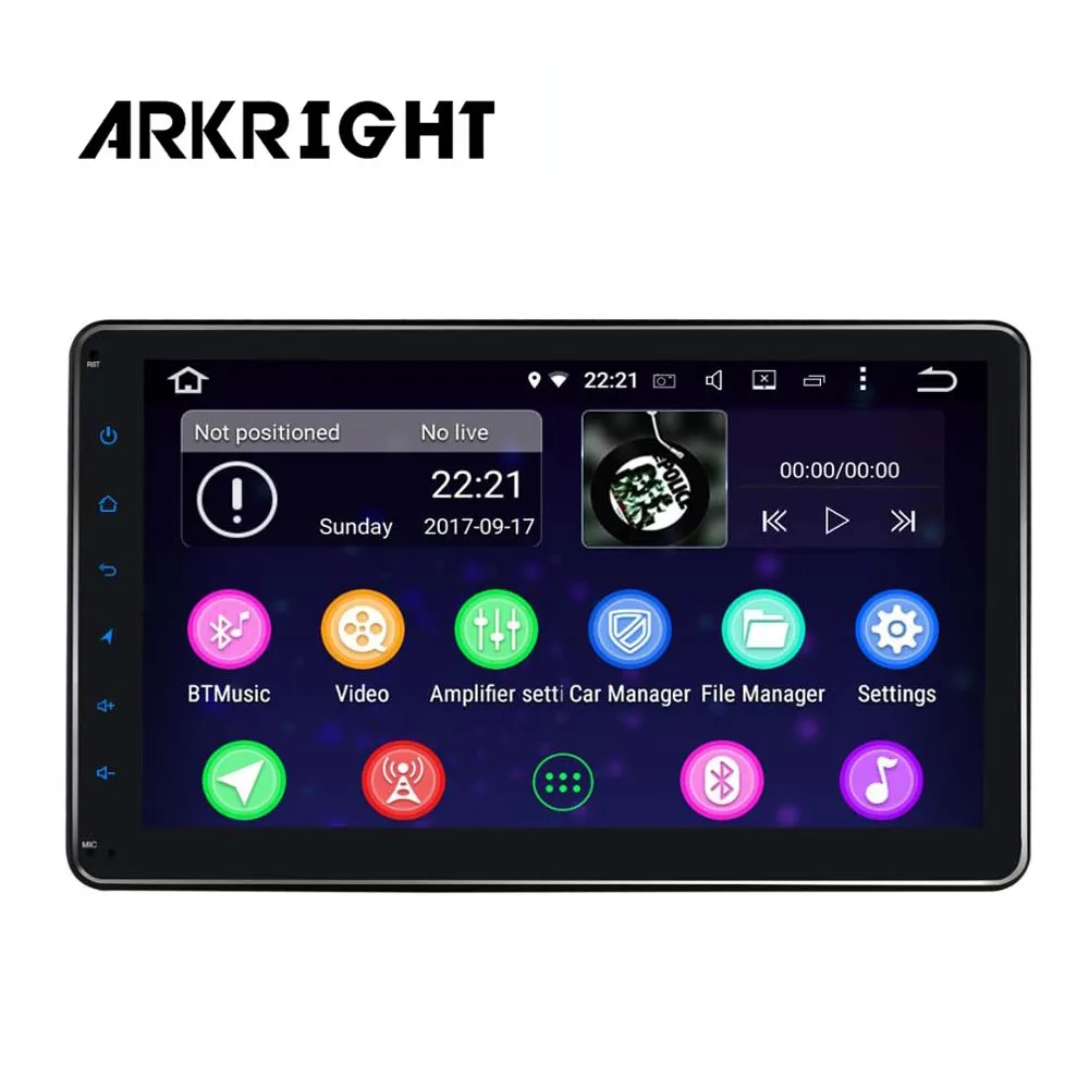 ARKRIGHT 10," 2 din Android 8,1 автомобильный Радио Мультимедиа Видео плеер навигация gps DSP/4G/Carplay автомобильный dvd-плеер