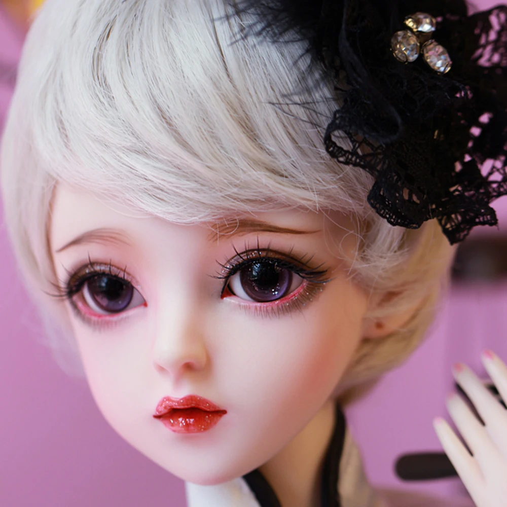 EVA BJD 1/3 китайский классический Cheongsam ручной работы макияж 24 дюйма 60 см+ стеклянные глаза+ аксессуары парики одежда обувь полный комплект