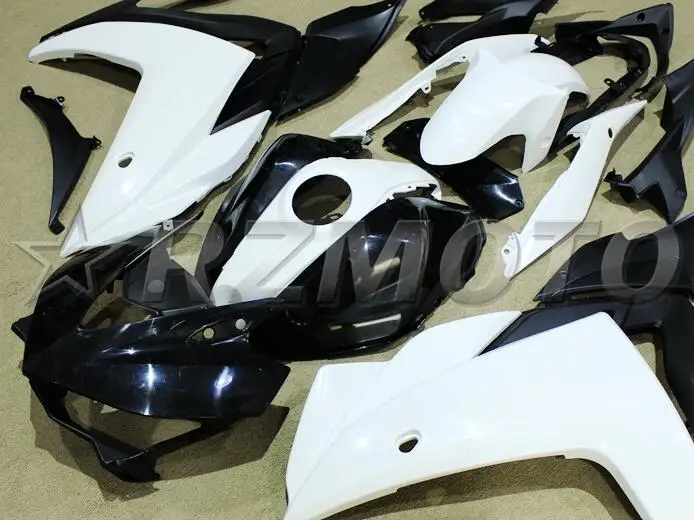 Качество OEM Новое литье под давлением ABS обтекатель комплект подходит для YAMAHA R3 R25 14 15 16 Пользовательские бесплатно белый черный