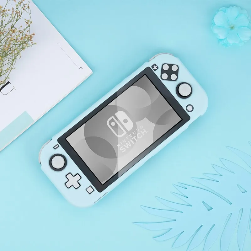 Чехол Geekshare для Nintendo Switch Lite Розовый Жесткий ПК чехол задней крышки NS Mini Games