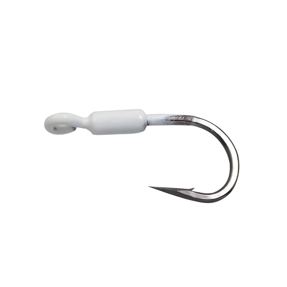 40pcs Snapper Jig Weighted Hooks 3g White/Pink/Yellow/Chartreuse Fishing Hooks 4