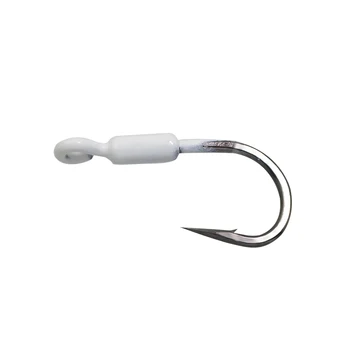 40pcs Snapper Jig Weighted Hooks 3g White/Pink/Yellow/Chartreuse Fishing Hooks 4