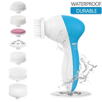 

PIXNOR Soft Electric 7-in-1 Facial Cleansing Brush for Travel