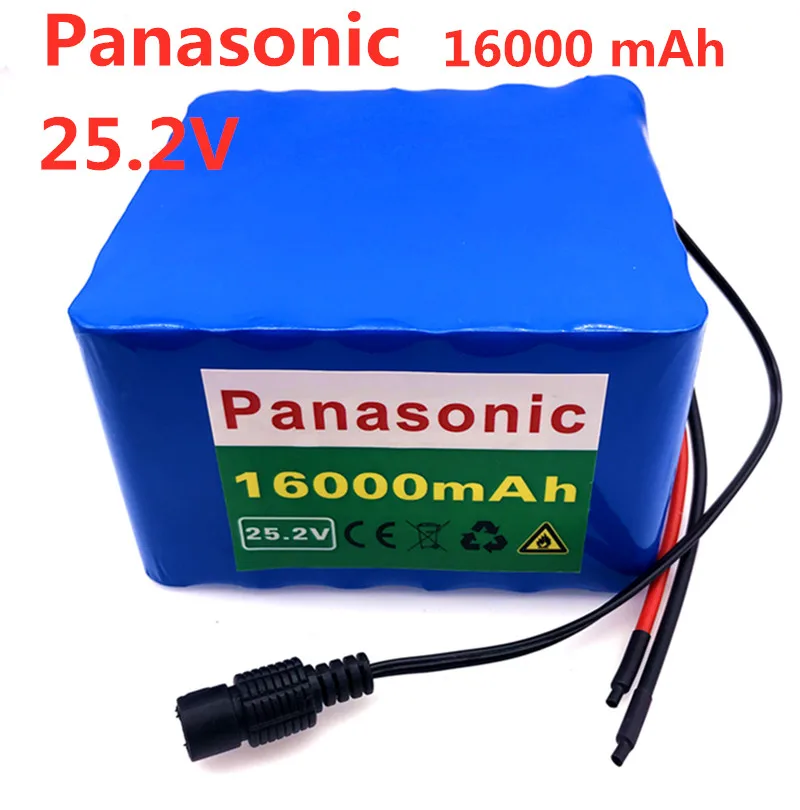 Аккумулятор Panasonic 18650 6s5p 24v16ah аккумулятор 250 Вт 25,2 в 16000 мАч Электрический велосипед кресло литий-ионный аккумулятор+ зарядное устройство