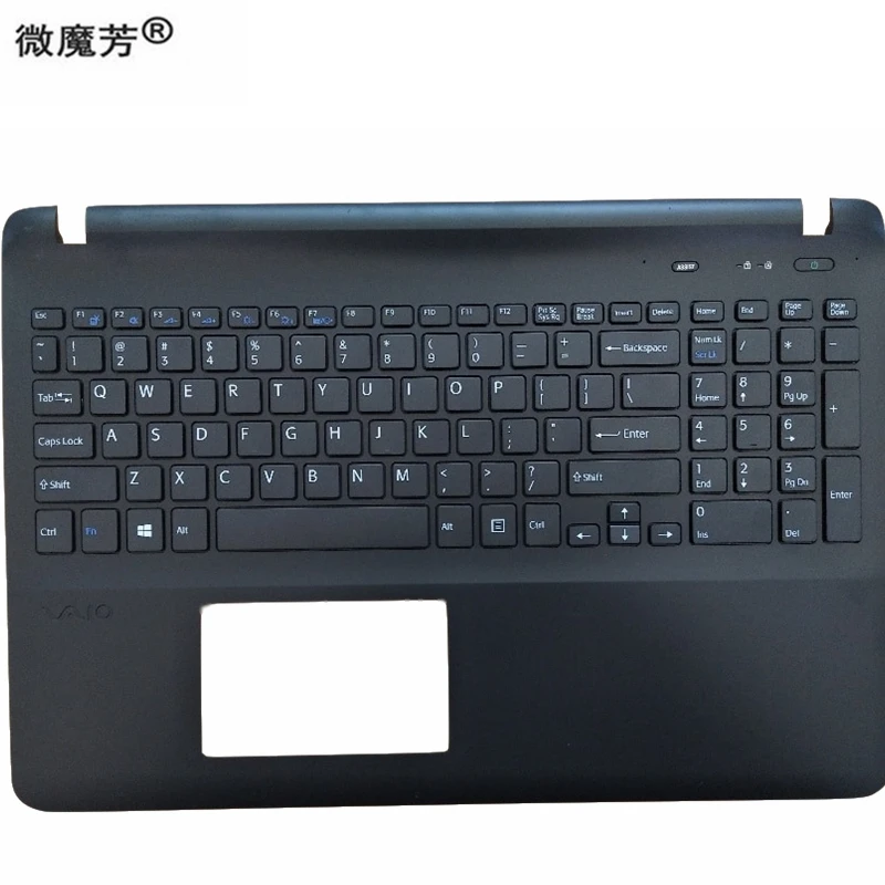Клавиатура для ноутбука Sony VAIO Svf152a29v SVF152C29V SVF1521Q1RW fit15 SVF15E svf1521p1rw верхняя