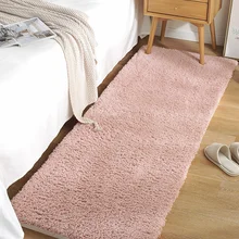 Ковер для спальни, плюшевое прикроватное одеяло, может спать, может сидеть, татами, коврик, нордический ins, в сеточку, Красный с тем же абзацем