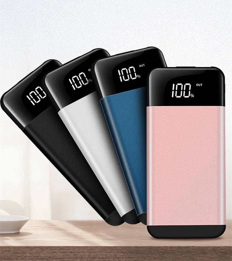 90000mAh Slim Power Bank Portable Charger External Battery Pack Powerbank For iPhone 12Pro Xiaomi Huawei Samsung Power Bank wireless charging power bank