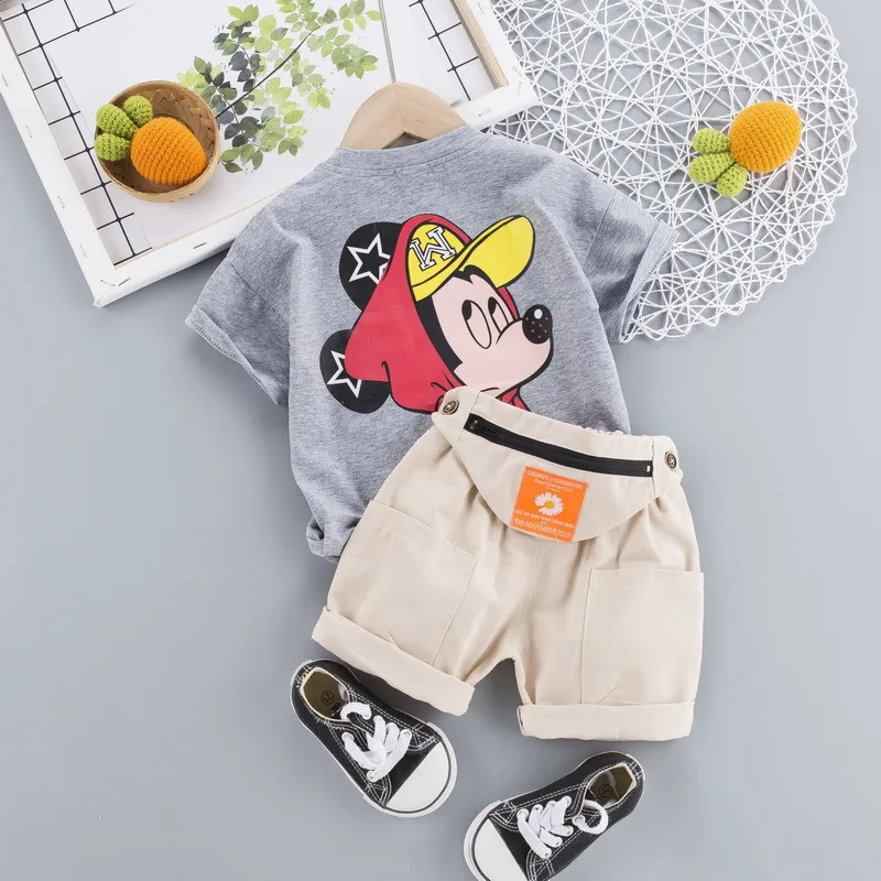 New Summer Baby Clothes Suit Children Fashion Boys Girls Cartoon T Shirt Shorts 2Pcs/set Toddler Casual Clothing Kids Tracksuits Baby Clothing Set best of sale Baby Clothing Set