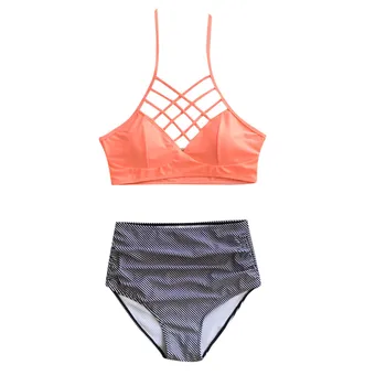 

Free Ostrich Sexy Lingerie Women Underwear Hollow Bra Bandage Tankini Push Up Bra Flower High Waist Panties Bra And Panty Set