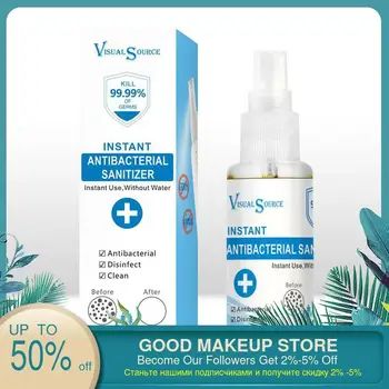 

30 ML Disposable Hand Sanitizer Spray Anti Bacteria Moisturizing Waterless Safe Hand Wash Disinfectant Gel Sterilization