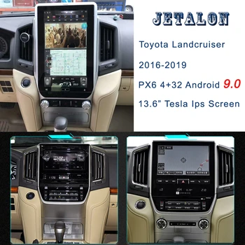 

13.6" Tesla IPS Screen Car Navigation For Toyota Landcruiser 2016 2018 Android 9.0 Car radio GPS bluetooth Multimedia Head Unit