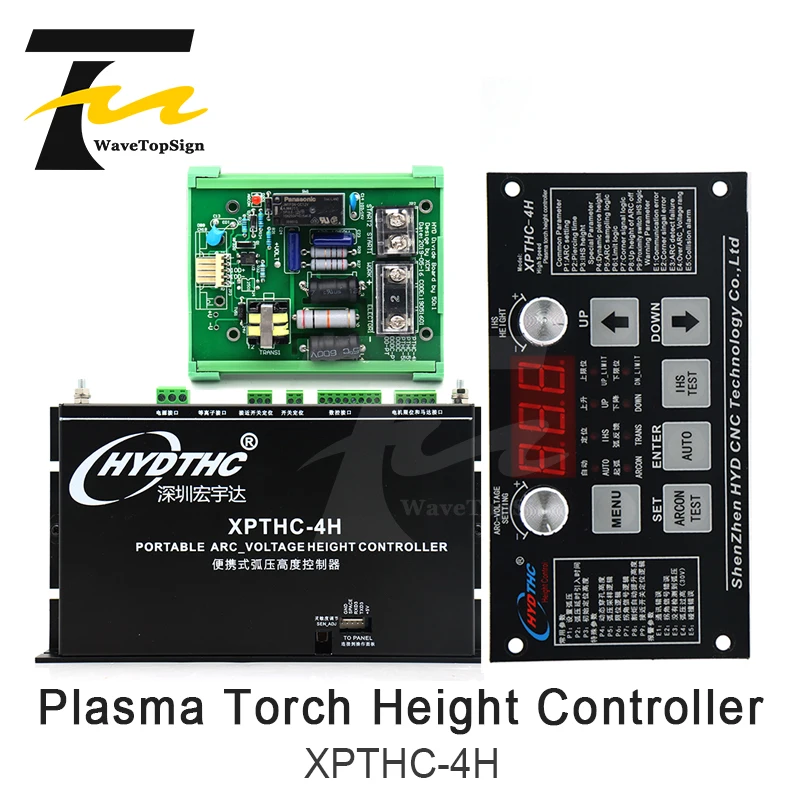 Wavetopsign XPTHC-4H плазменный фонарь Высота контроллер AC24V или DC20-36V 2A | Инструменты
