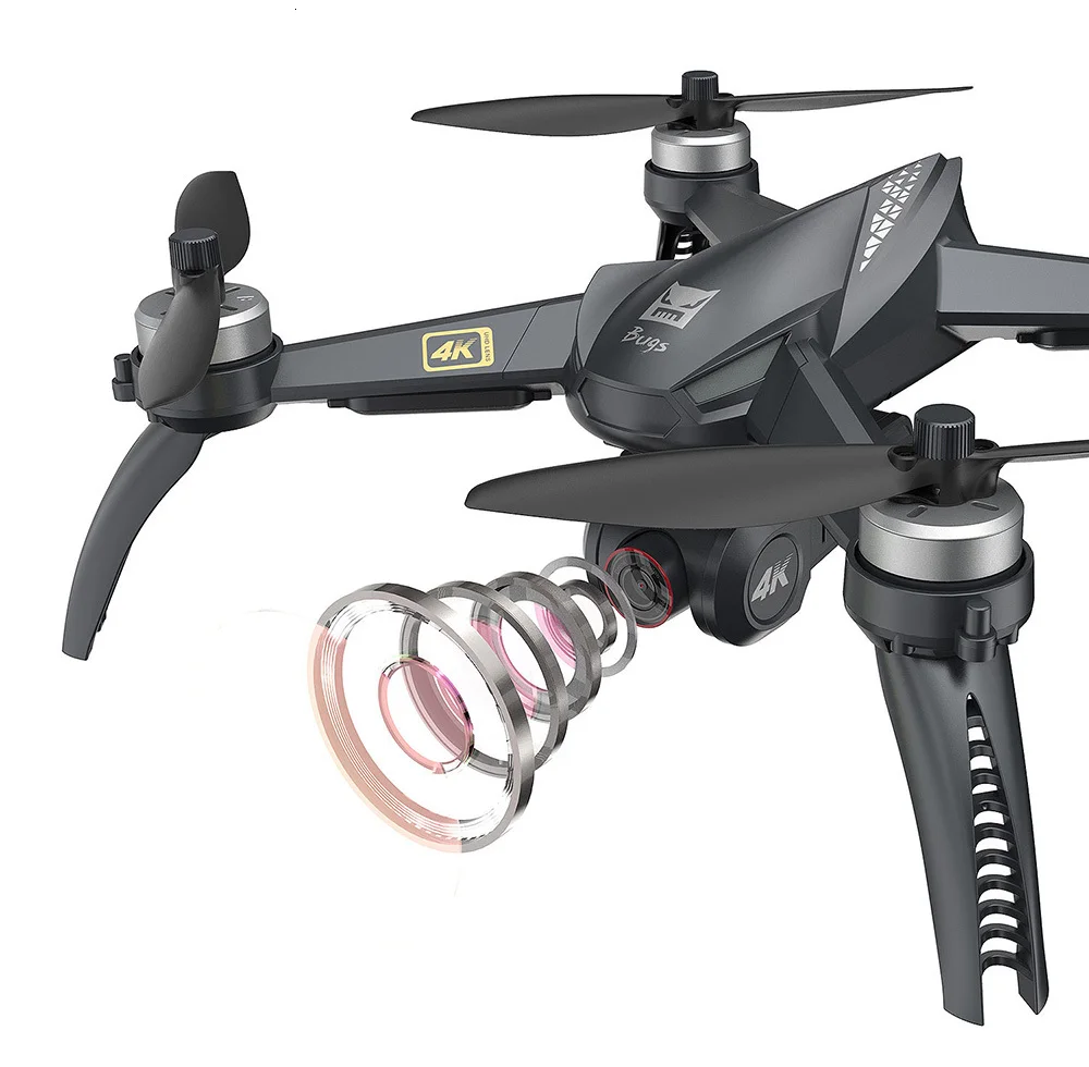Дрон MJX B5W gps бесщеточный 5G 4K камера WiFi RC Квадрокоптер FPV камера HD Авто возврат 20 минут время полета Дрон VS H117S