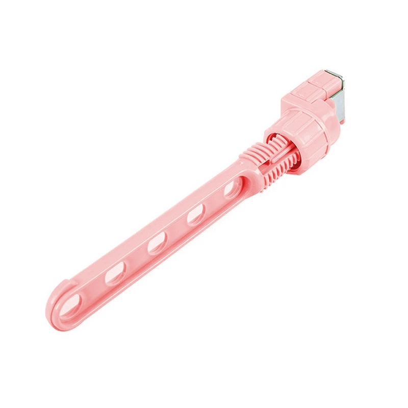 Pink Горячая вешалки для одежды Вешалка сушилка для одежды многофункциональная стойка для хранения портативный шкаф крюк органайзер для одежды - Цвет: Pink