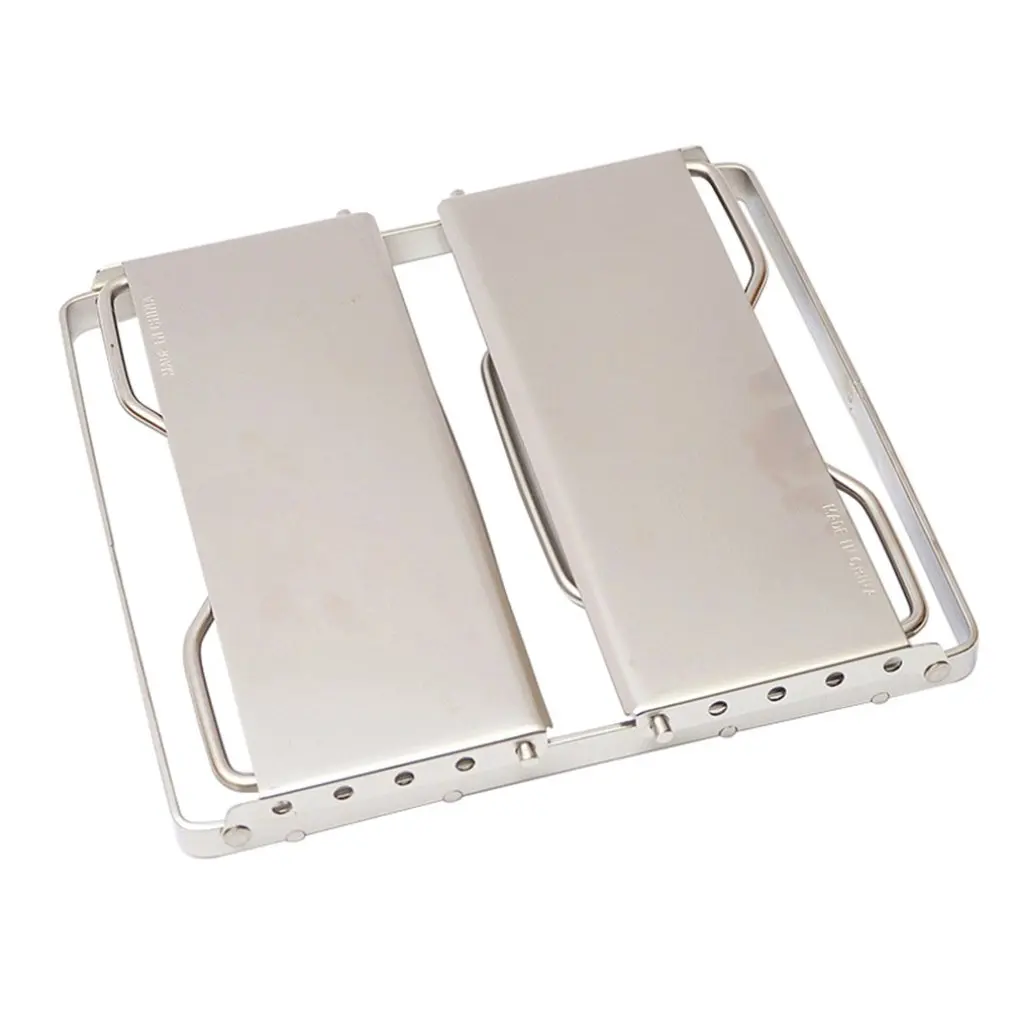 

Outdoor Windproof Camping Pot Rack Assembly Portable Stainless Steel Stove Windproof Baking Tray Bracket