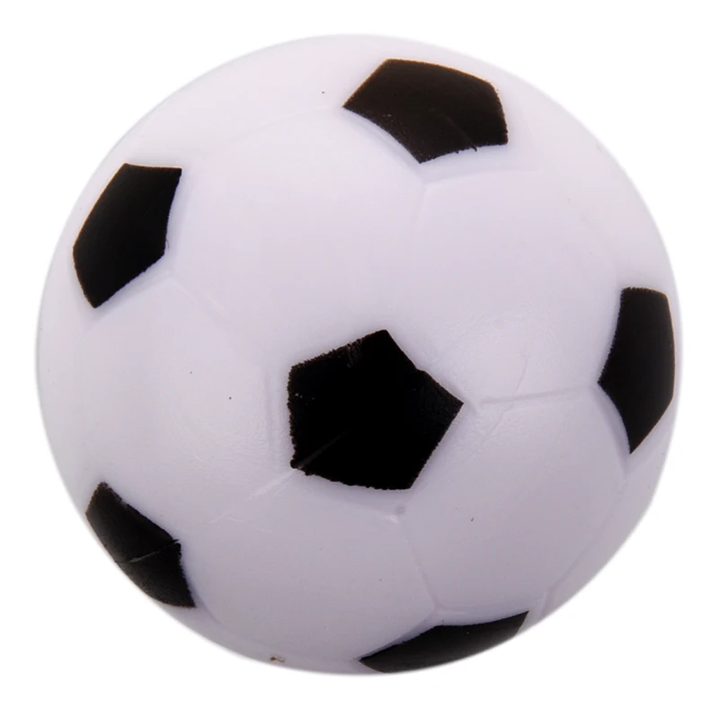 Маленький футбольный Настольный мяч пластиковый жесткий Homo logue детская игра игрушка черный белый