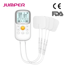 Перемычка Tens физиотерапевтическое устройство забота о здоровье электроды подушечки Пульс шейки шеи массажер Иглоукалывание Стимулятор проволока мышцы