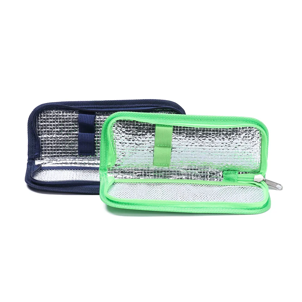 

Portable Diabetic Insulin Cooling Bag Protector Pill Refrigerated Ice Pack Medical Cooler Insulation Organizer Travel Case